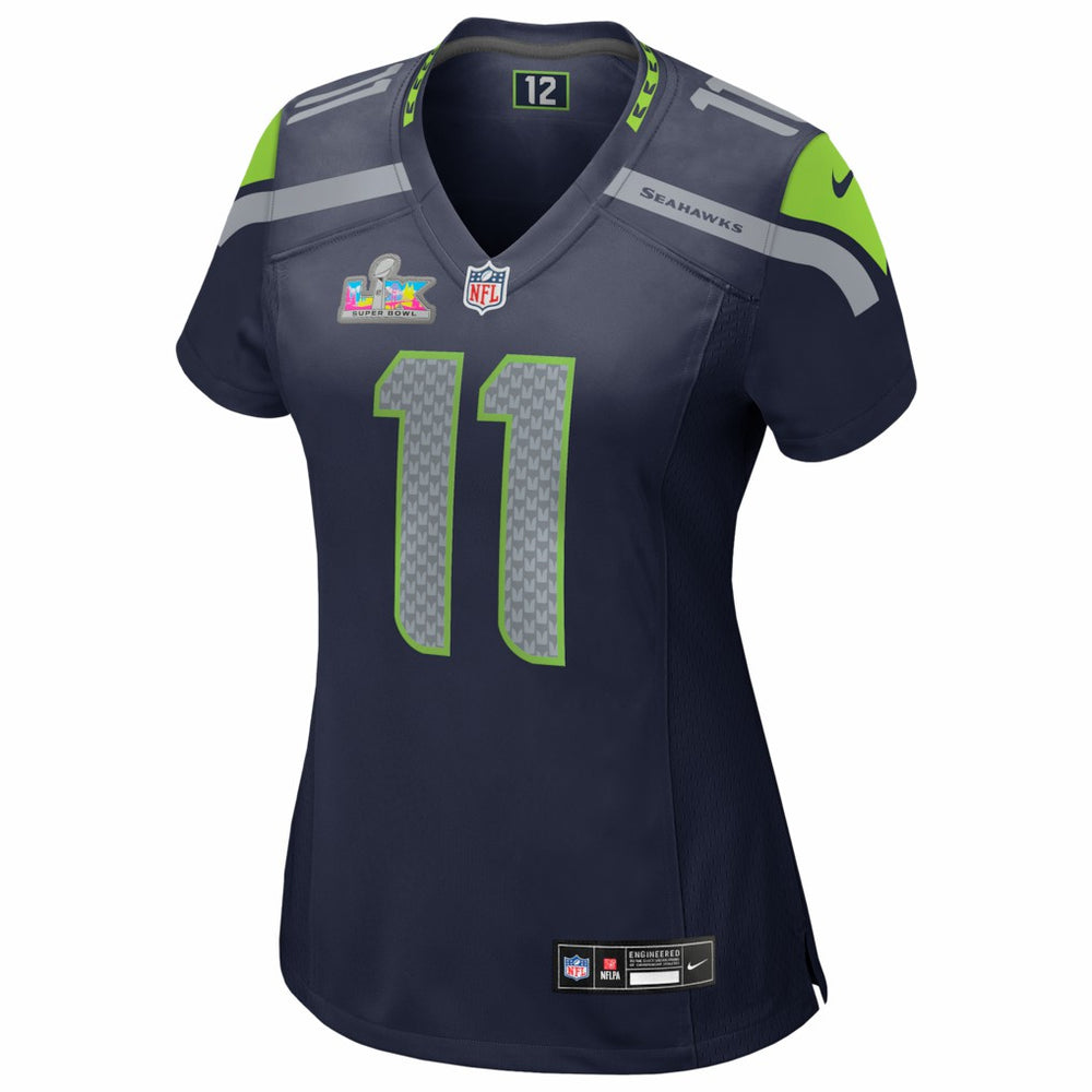 Seattle Seahawks Nike Jaxon Smith-Njigba  Women's Super Bowl LX Patch Game Jersey