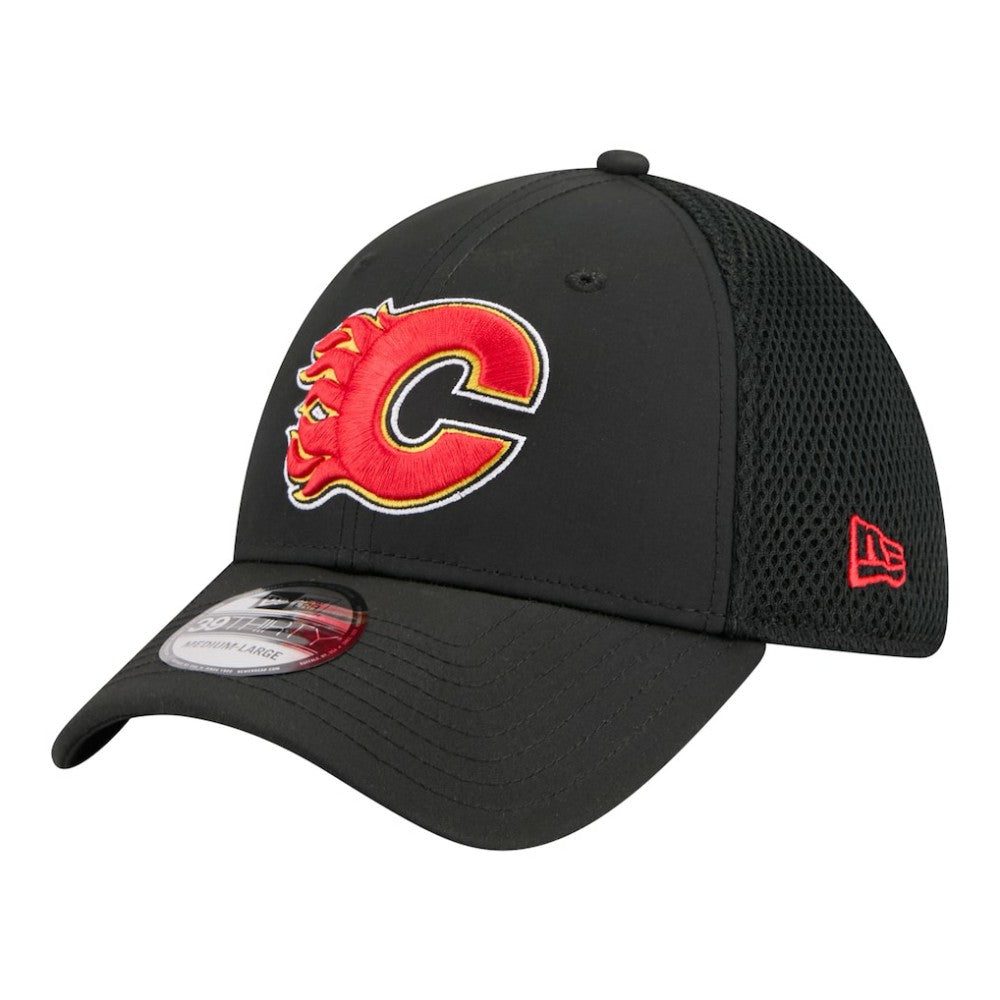 Calgary Flames New Era Logo 39THIRTY Flex Hat Outlet