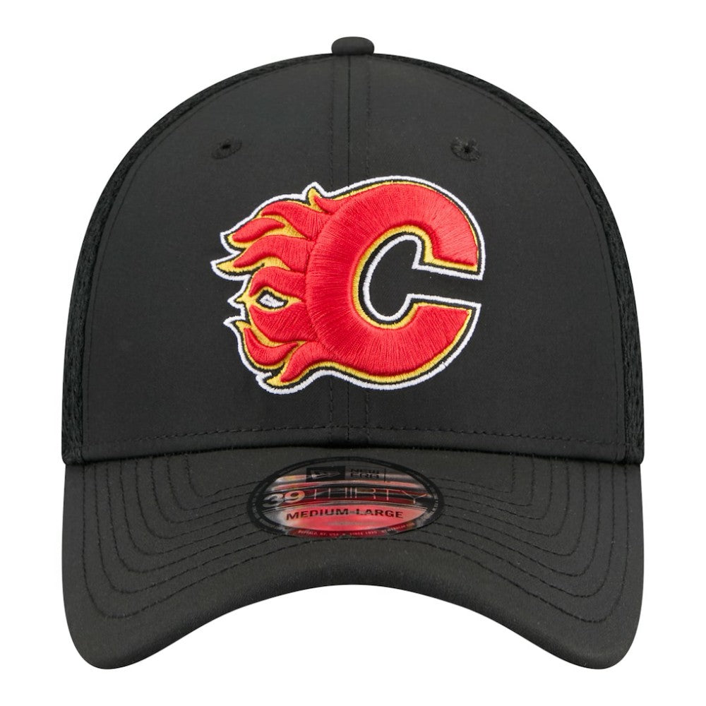 Calgary Flames New Era Logo 39THIRTY Flex Hat Outlet
