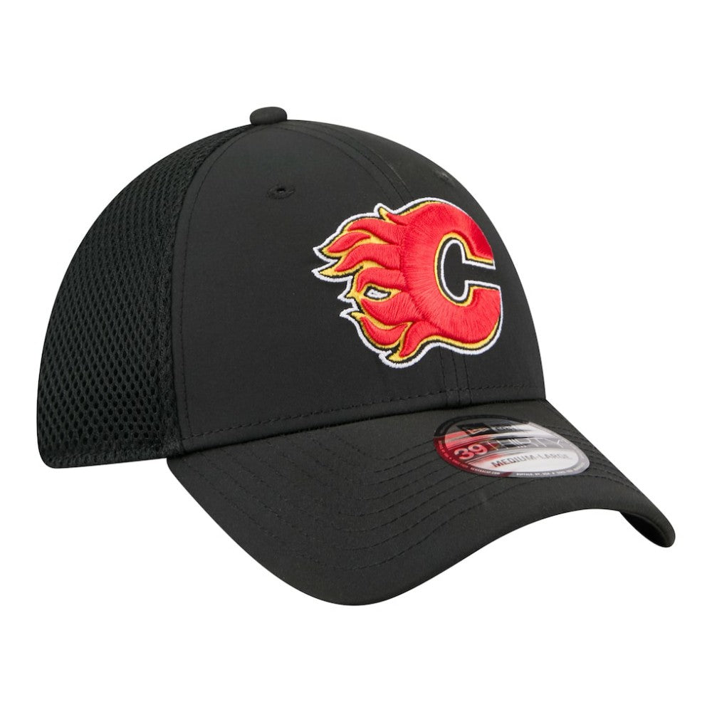 Calgary Flames New Era Logo 39THIRTY Flex Hat Outlet