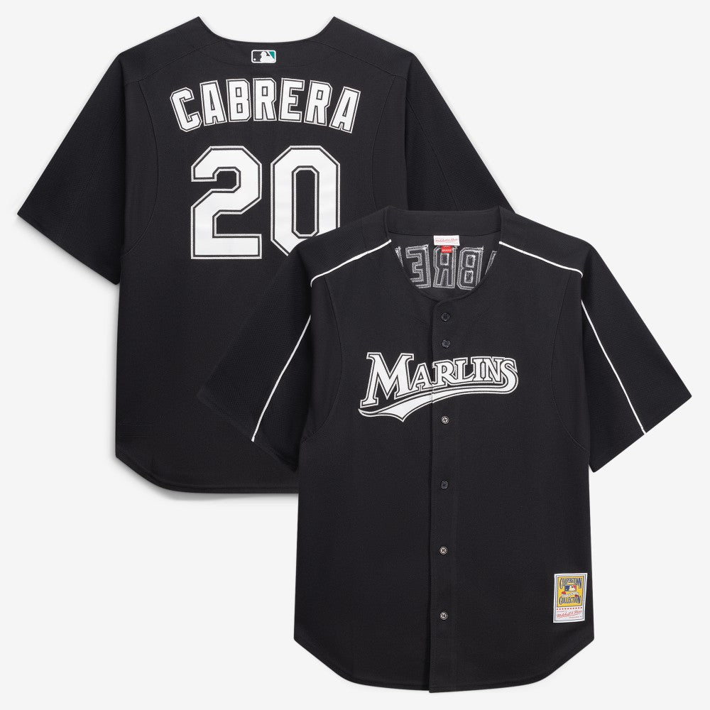 Miguel Cabrera Miami Marlins Mitchell & Ness Big & Tall Cooperstown Mesh Batting Practice Jersey | MLB US