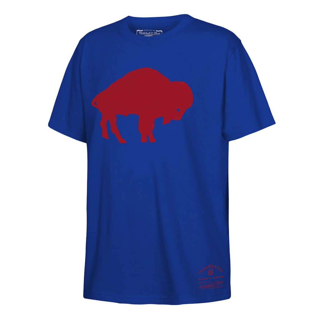 Buffalo Bills Mitchell & Ness Youth Retro Logo T-Shirt