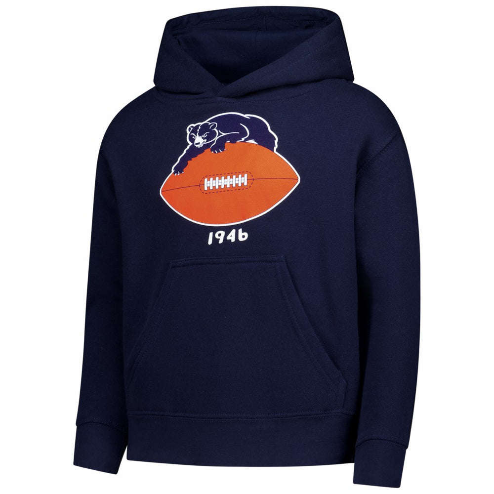 Chicago Bears Mitchell & Ness Youth Retro Logo Hoodie