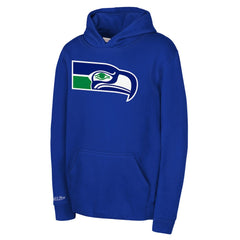 Seattle Seahawks Mitchell & Ness Youth Retro Logo Hoodie