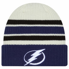 Tampa Bay Lightning New Era Vintage Cuffed Knit Hat Outlet