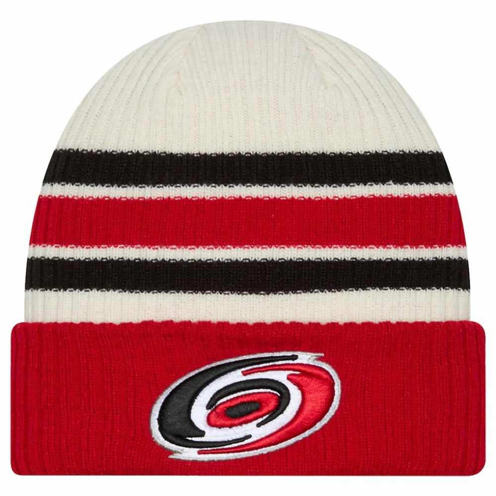 Carolina Hurricanes New Era Vintage Cuffed Knit Hat Sale