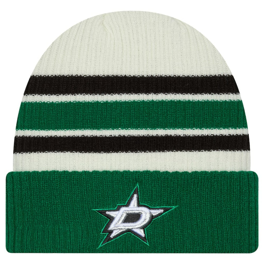 Dallas Stars New Era Vintage Cuffed Knit Hat On Sale