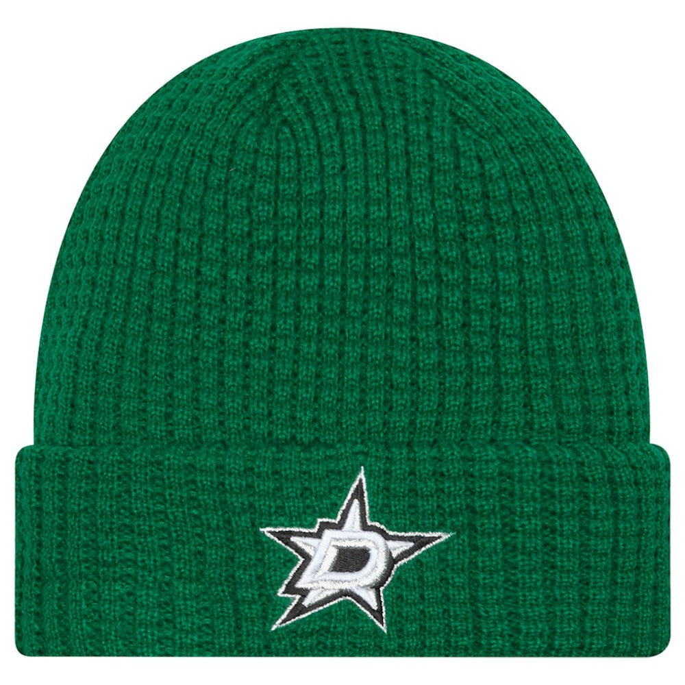Dallas Stars New Era Waffle Cuffed Knit Hat Discount