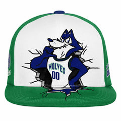 Minnesota Timberwolves Youth Mascot Snapback Hat New