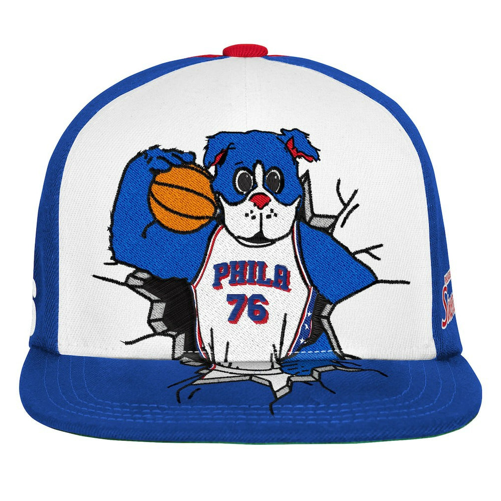 Philadelphia 76ers Youth Mascot Snapback Hat Online