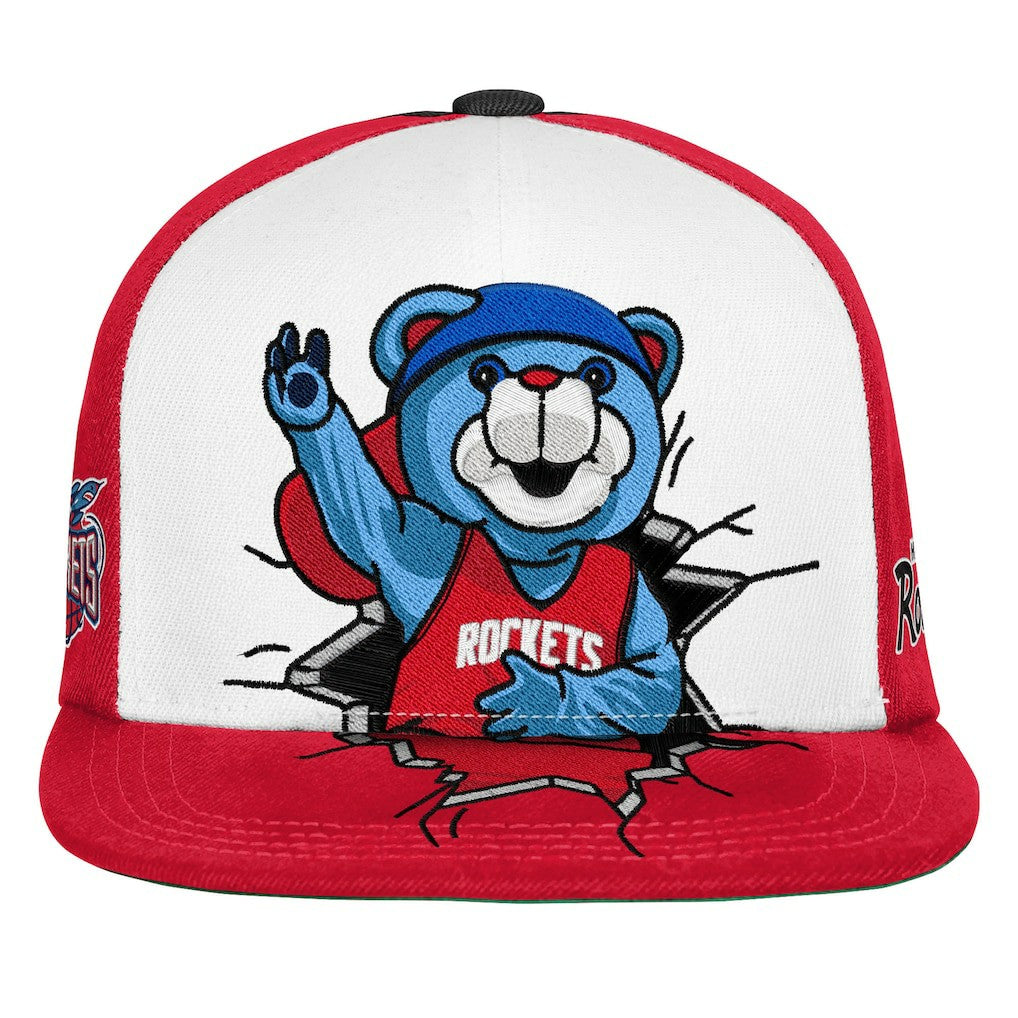 Houston Rockets Youth Mascot Snapback Hat sale Discount