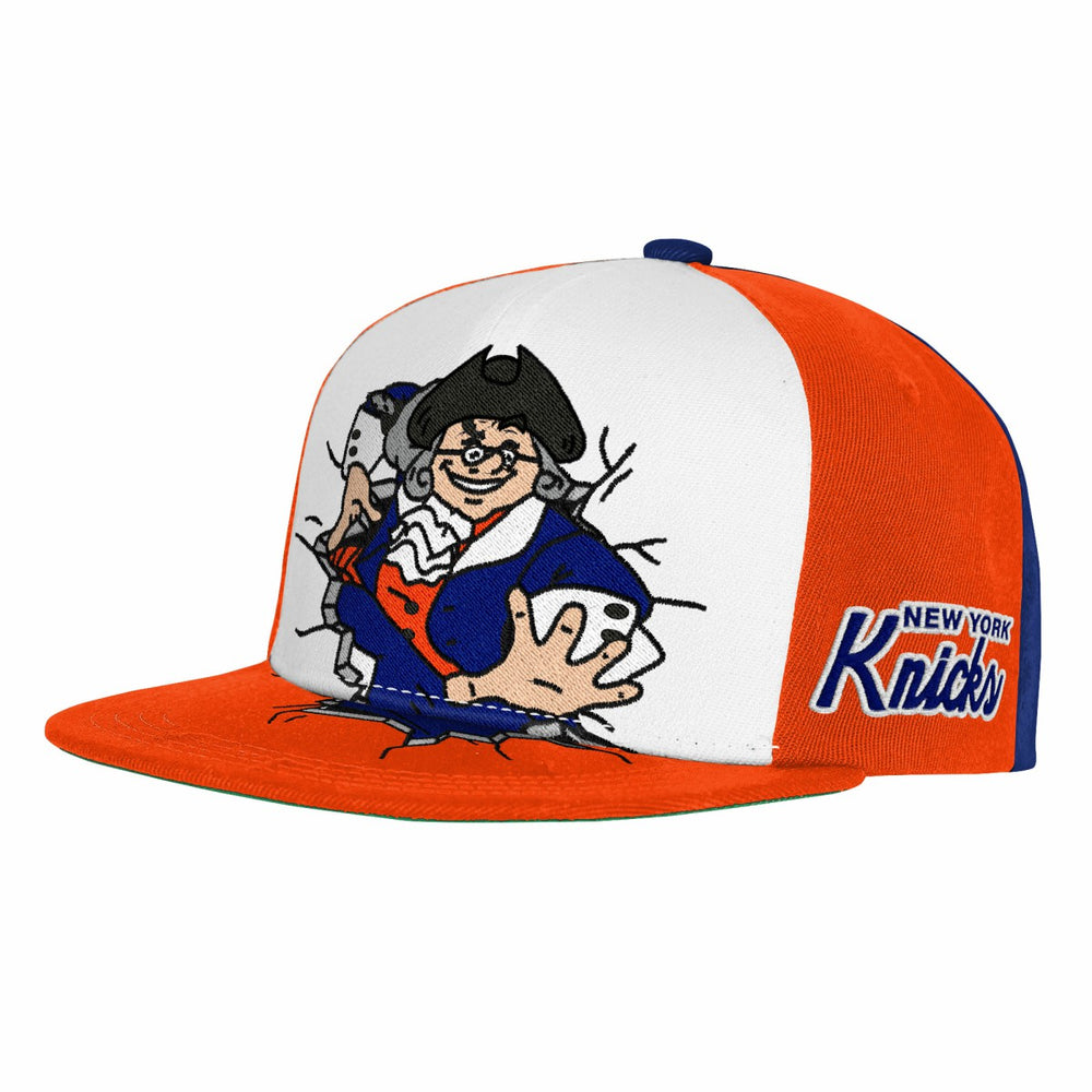 New York Knicks Youth Mascot Snapback Hat Outlet
