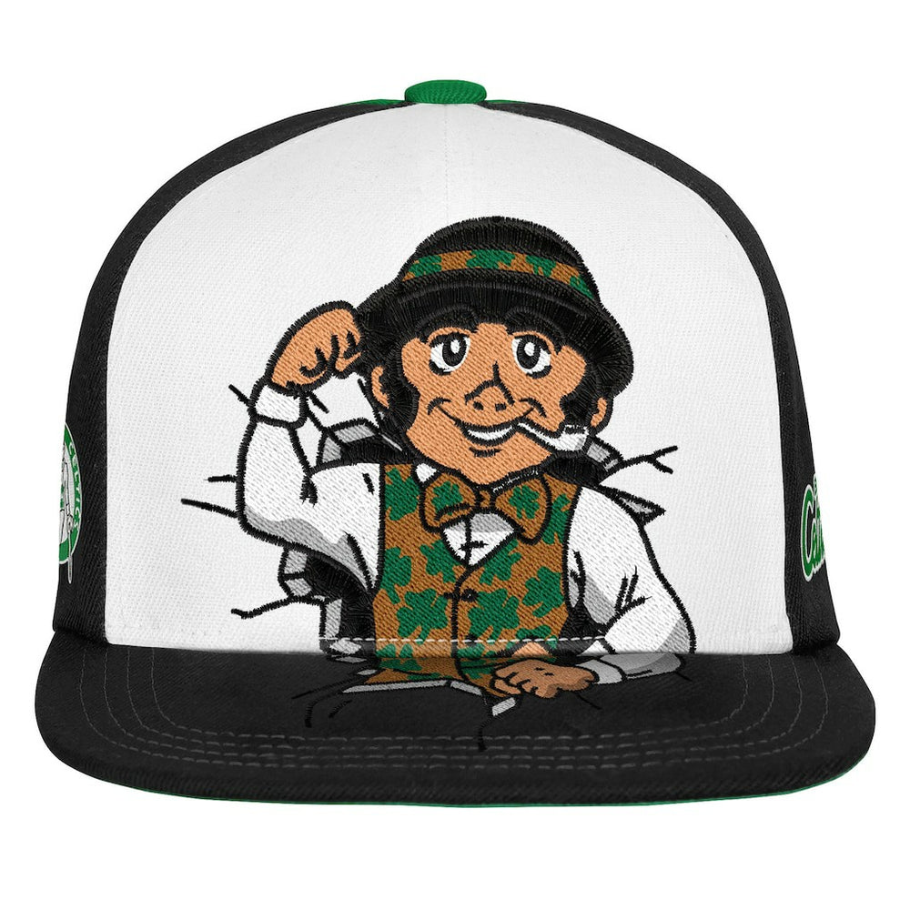Boston Celtics Youth Mascot Snapback Hat On Sale