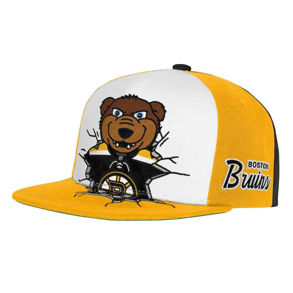 Boston Bruins Mitchell & Ness Youth Mascot Snapback Hat Sale