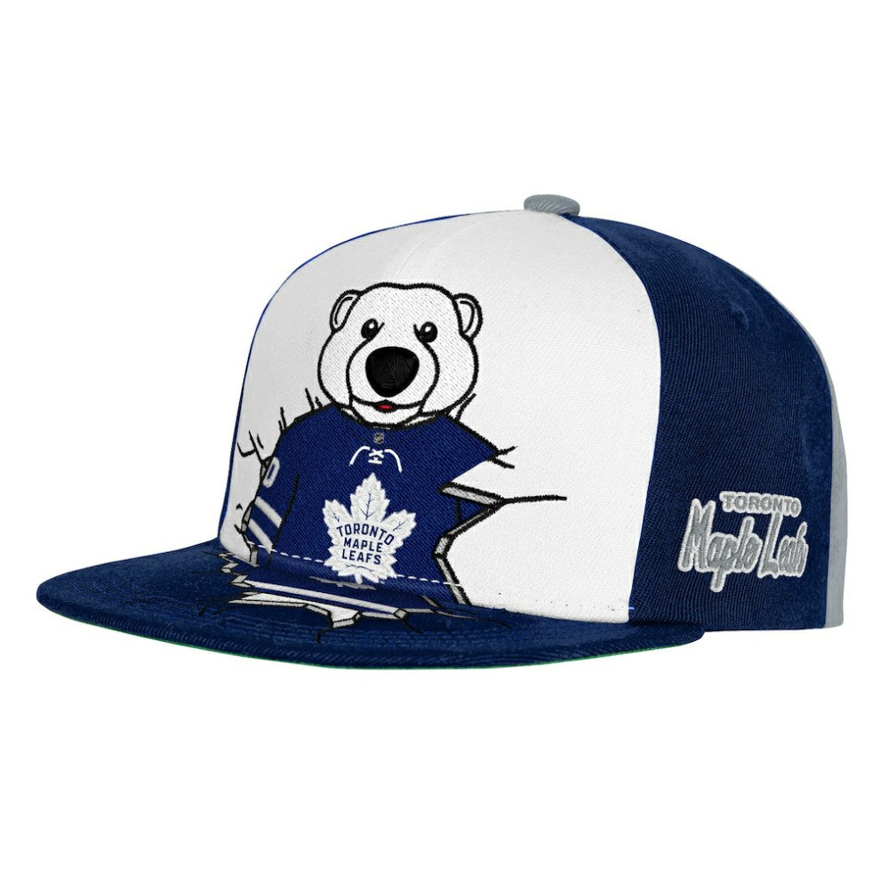 Toronto Maple Leafs Mitchell & Ness Youth Mascot Snapback Hat On Sale