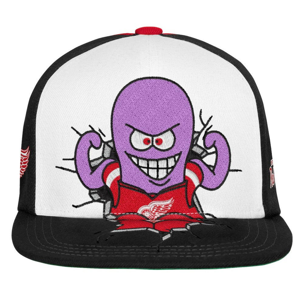 Detroit Red Wings Mitchell & Ness Youth Mascot Snapback Hat On Sale