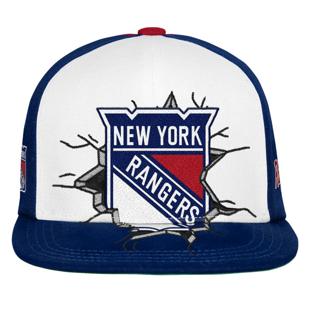 New York Rangers Mitchell & Ness Youth Mascot Snapback Hat Discount