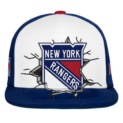 New York Rangers Mitchell & Ness Youth Mascot Snapback Hat Discount