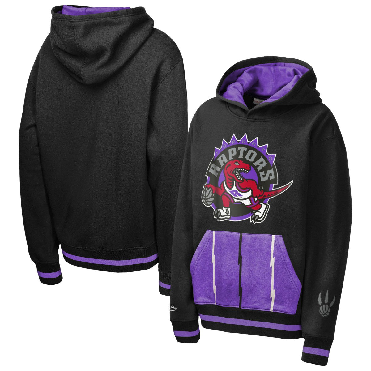 Toronto Raptors Youth Playmaker Fashion Fleece Hoodie Discount