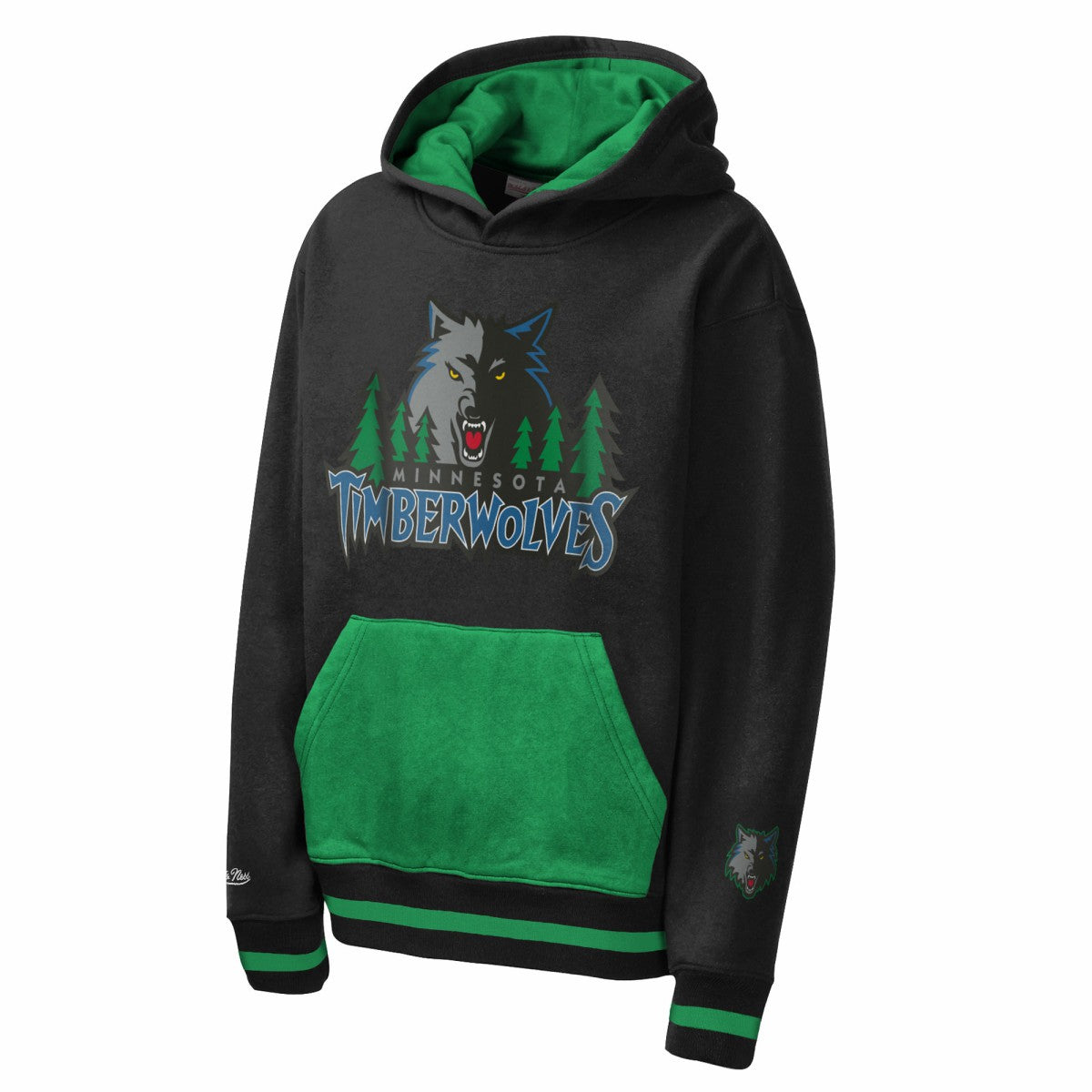 Minnesota Timberwolves Youth Playmaker Fashion Fleece Hoodie New