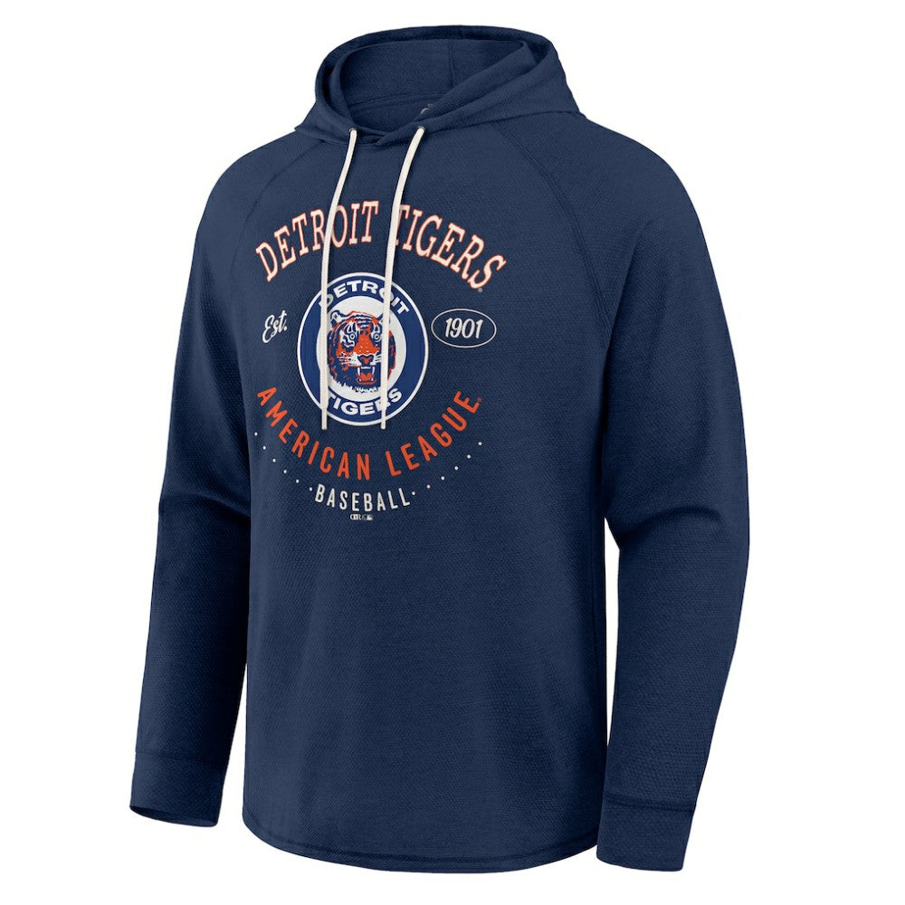 Detroit Tigers Darius Rucker Collection by Fanatics Raglan Hooded Long Sleeve T-Shirt | MLB New
