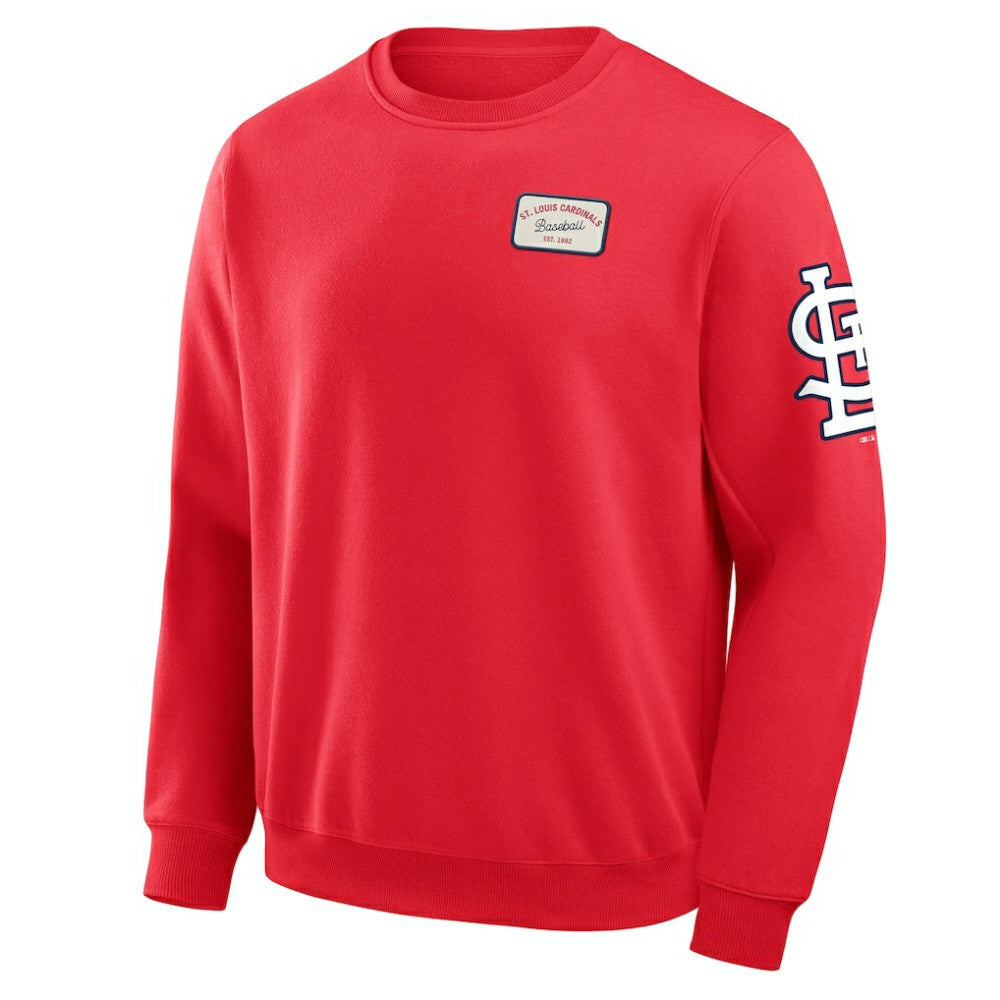 St. Louis Cardinals Darius Rucker Collection by Fanatics Washed Crew Neck Pullover Sweatshirt | MLB Shop