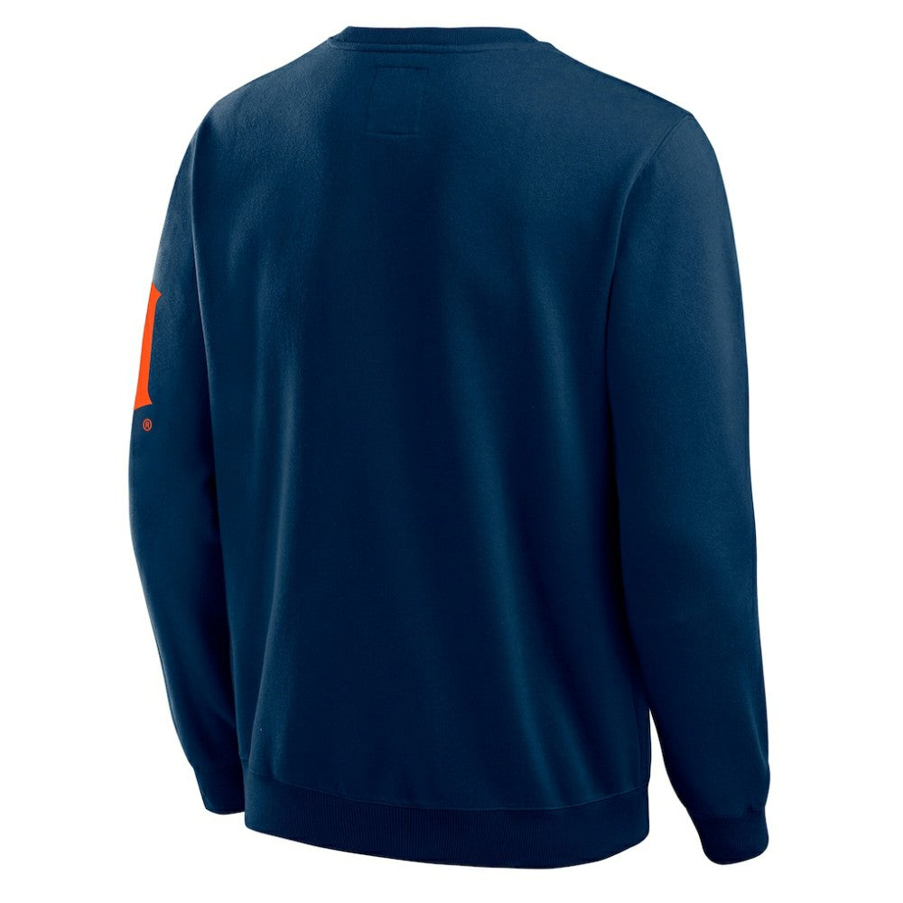 Detroit Tigers Darius Rucker Collection by Fanatics Washed Crew Neck Pullover Sweatshirt | MLB Discount