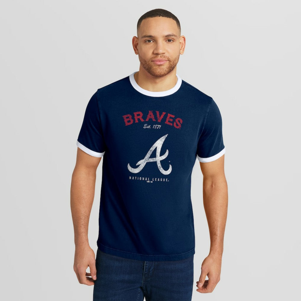 Atlanta Braves Darius Rucker Collection by Fanatics Washed Ringer T-Shirt | MLB Near me