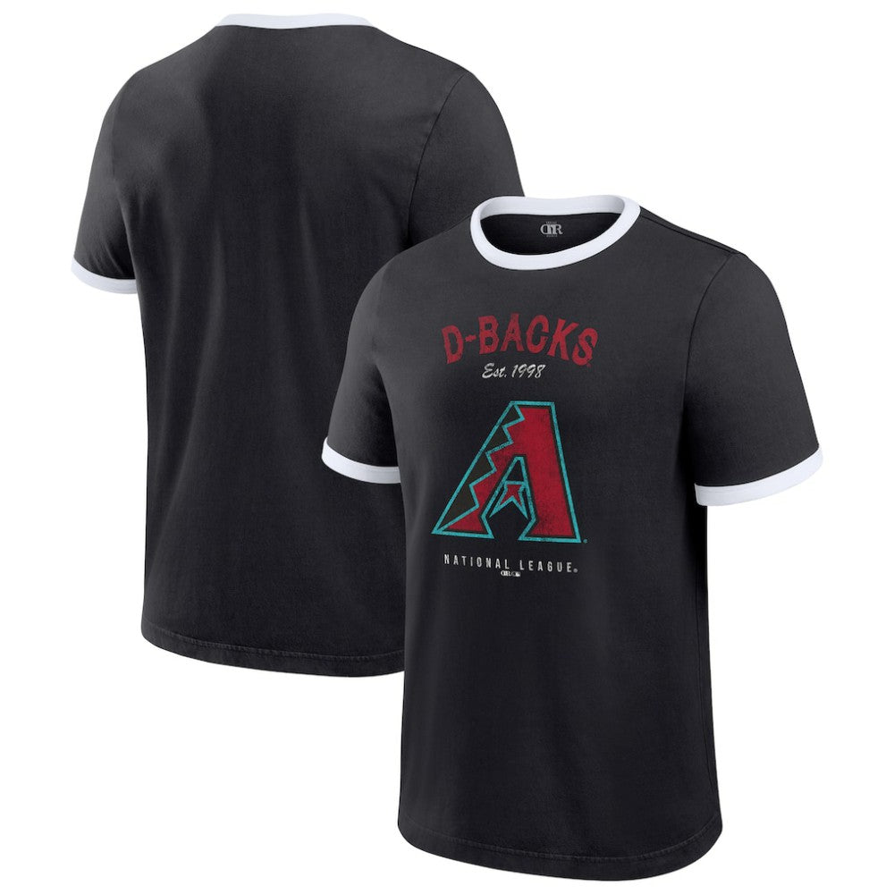 Arizona Diamondbacks Darius Rucker Collection by Fanatics Washed Ringer T-Shirt | MLB Discount