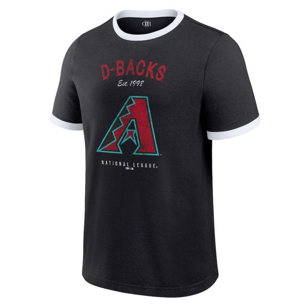 Arizona Diamondbacks Darius Rucker Collection by Fanatics Washed Ringer T-Shirt | MLB Discount