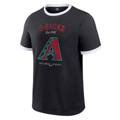 Arizona Diamondbacks Darius Rucker Collection by Fanatics Washed Ringer T-Shirt | MLB Discount