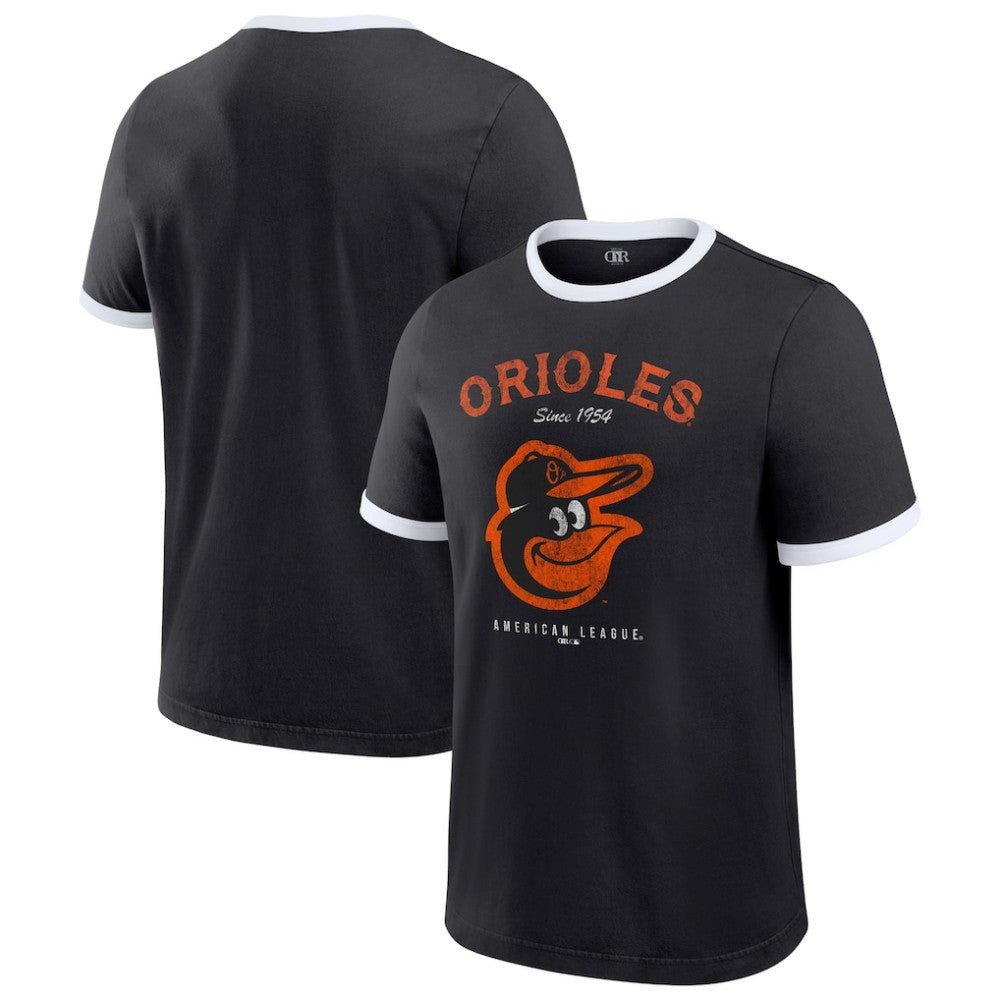 Baltimore Orioles Darius Rucker Collection by Fanatics Washed Ringer T-Shirt | MLB Outlet