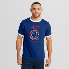 Chicago Cubs Darius Rucker Collection by Fanatics Washed Ringer T-Shirt | MLB Outlet