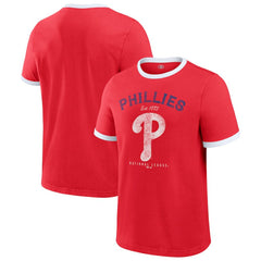 Philadelphia Phillies Darius Rucker Collection by Fanatics Washed Ringer T-Shirt | MLB On Sale