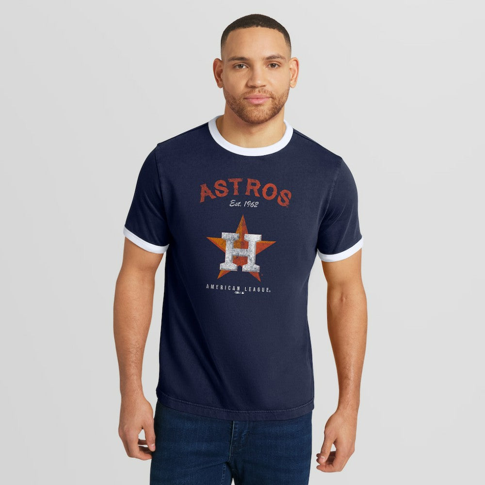 Houston Astros Darius Rucker Collection by Fanatics Washed Ringer T-Shirt | MLB Near me