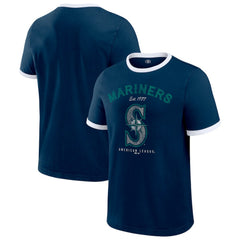 Seattle Mariners Darius Rucker Collection by Fanatics Washed Ringer T-Shirt | MLB US