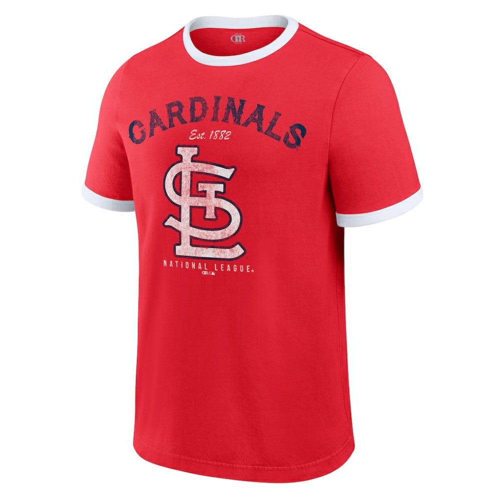 St. Louis Cardinals Darius Rucker Collection by Fanatics Washed Ringer T-Shirt | MLB Discount