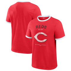 Cincinnati Reds Darius Rucker Collection by Fanatics Washed Ringer T-Shirt | MLB On Sale