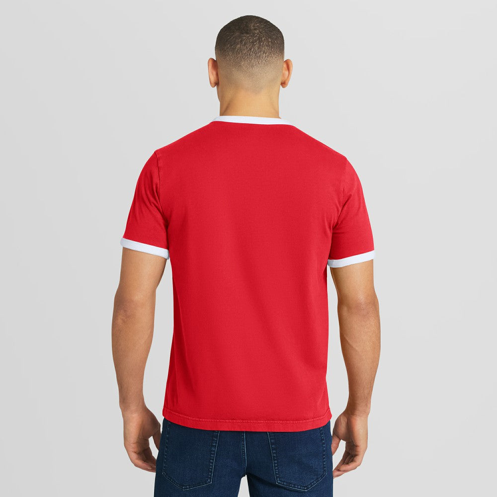 Cincinnati Reds Darius Rucker Collection by Fanatics Washed Ringer T-Shirt | MLB On Sale