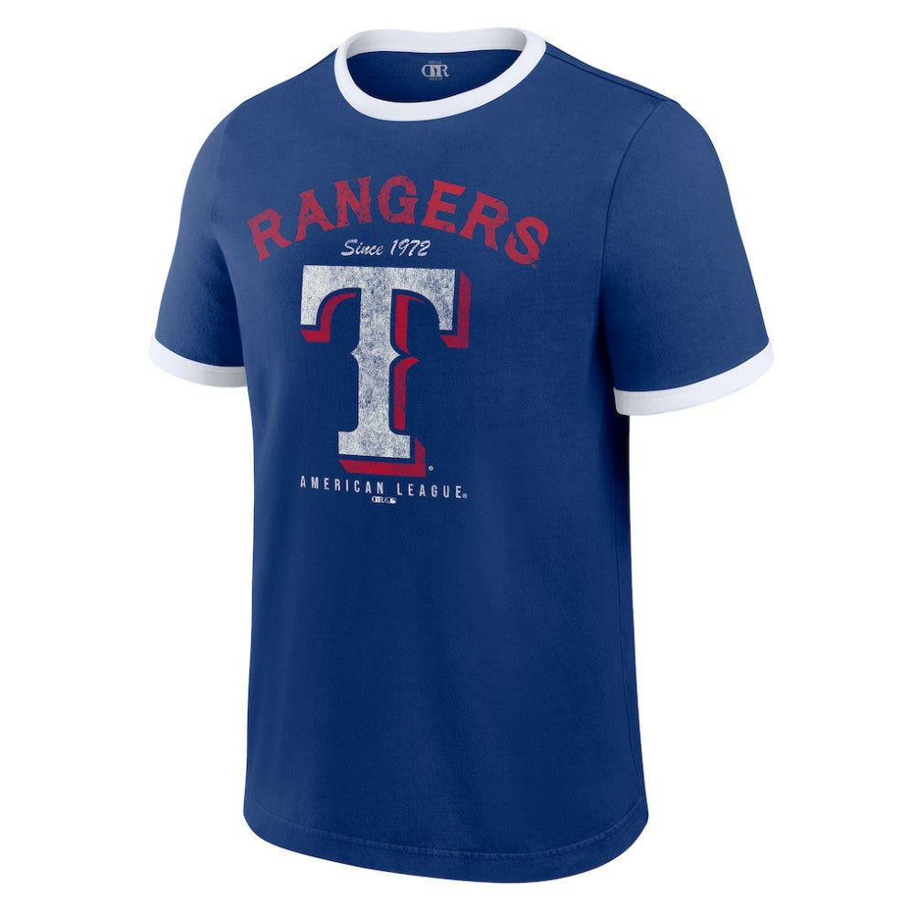 Texas Rangers Darius Rucker Collection by Fanatics Washed Ringer T-Shirt | MLB Online