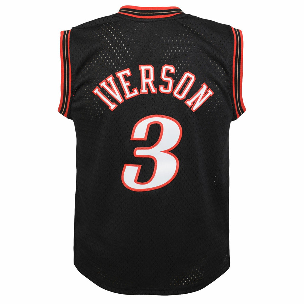 Allen Iverson Philadelphia 76ers Youth 2000-01 Swingman Road Jersey Outlet