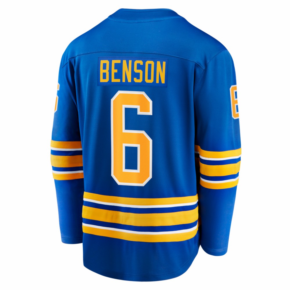 Zach Benson Buffalo Sabres Fanatics Home Breakaway Jersey Online