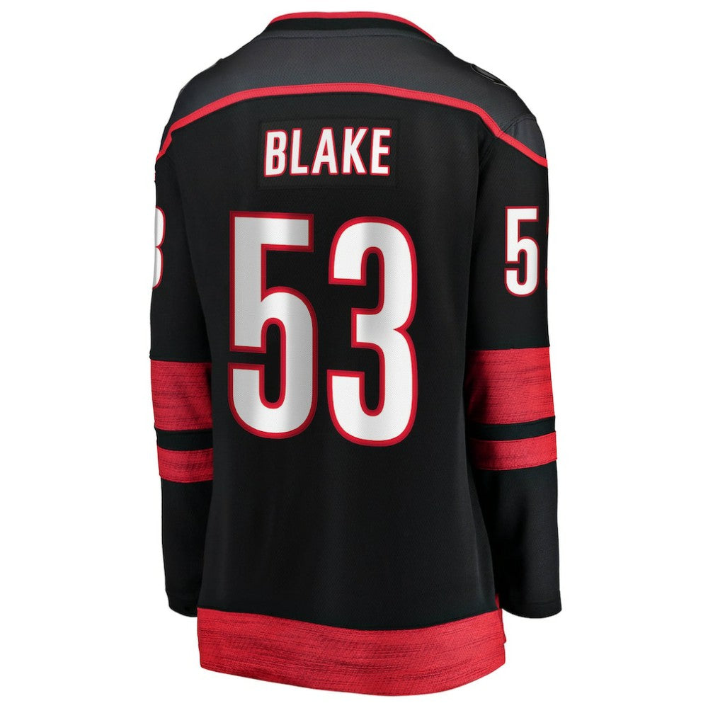 Jackson Blake Carolina Hurricanes Fanatics Women's Home Breakaway Jersey Sale