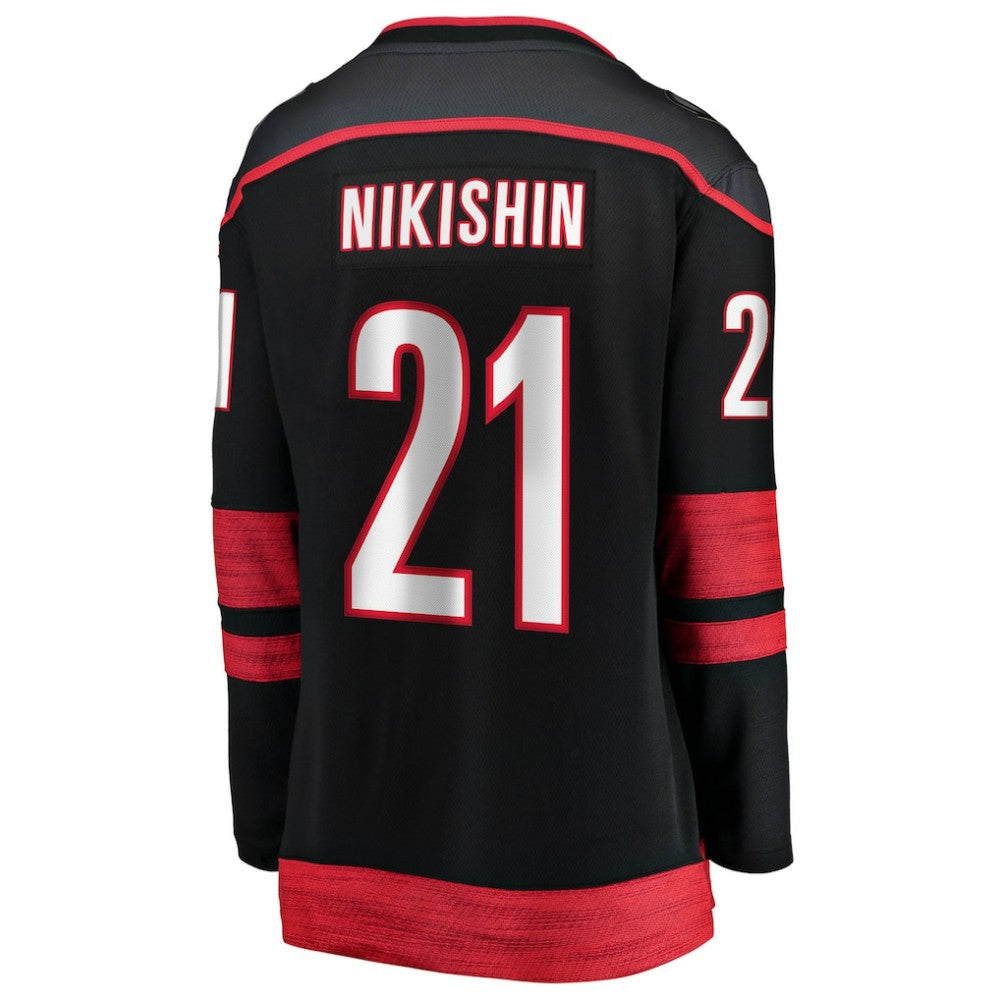 Alexander Nikishin Carolina Hurricanes Fanatics Women's Home Breakaway Jersey For Sale