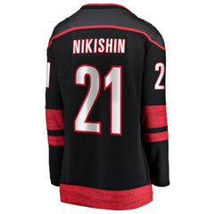 Alexander Nikishin Carolina Hurricanes Fanatics Women's Home Breakaway Jersey For Sale