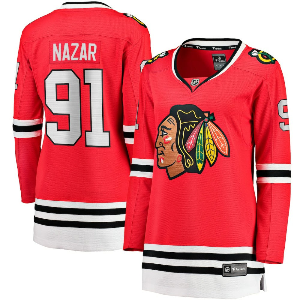 Frank Nazar Chicago Blackhawks Fanatics Women's Home Breakaway Jersey Discount