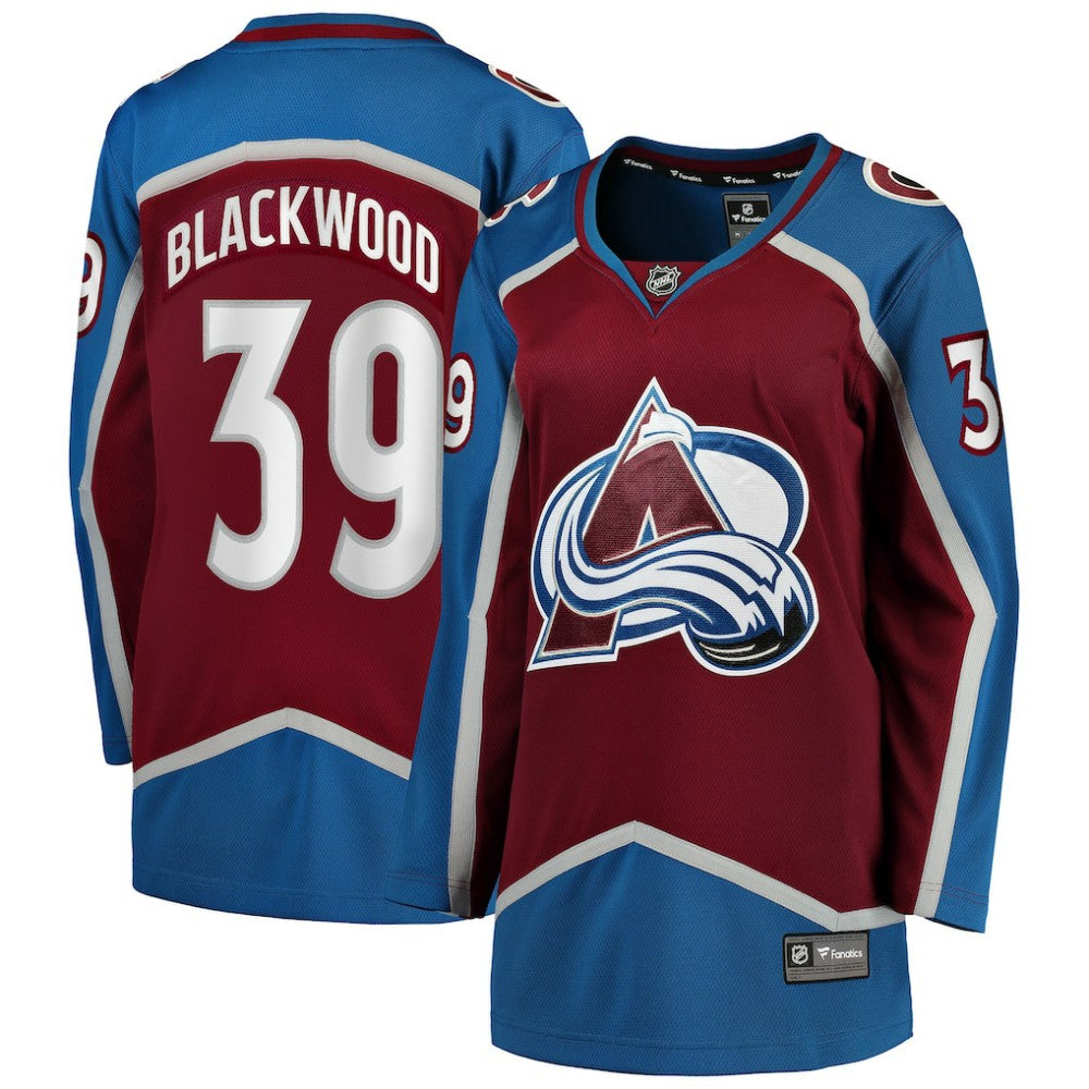 Mackenzie Blackwood Colorado Avalanche Fanatics Women's Home Breakaway Jersey On Sale