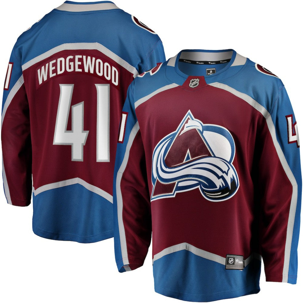 Scott Wedgewood Colorado Avalanche Fanatics Home Breakaway Jersey Online