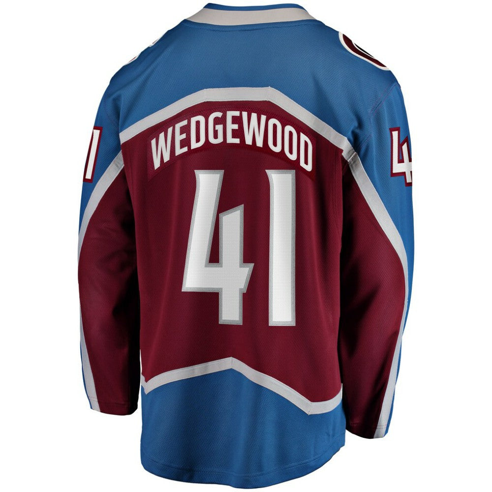 Scott Wedgewood Colorado Avalanche Fanatics Home Breakaway Jersey Online