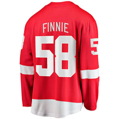 Emmitt Finnie Detroit Red Wings Fanatics Home Breakaway Jersey Sale